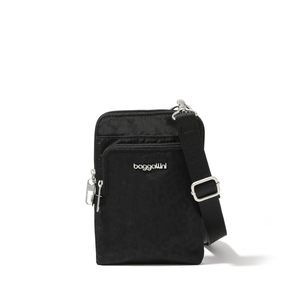Securtex Anti-Theft Activity Crossbody Bag Black Cheetah :P